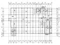 江苏某四层中学食堂框架结构施工图（CAD）