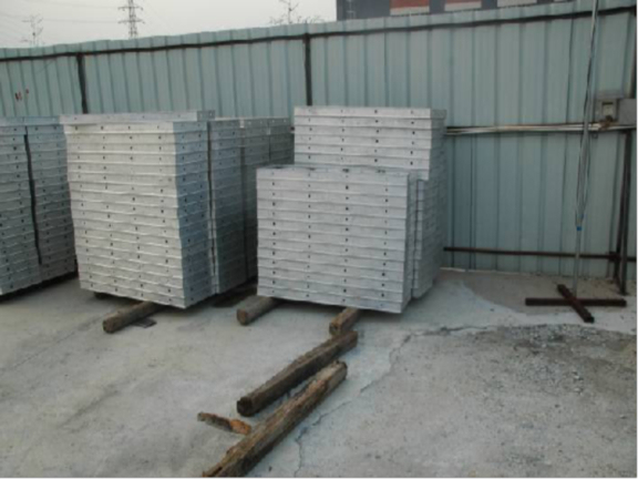 建筑工程装配式铝模板施工工法-定型小块板