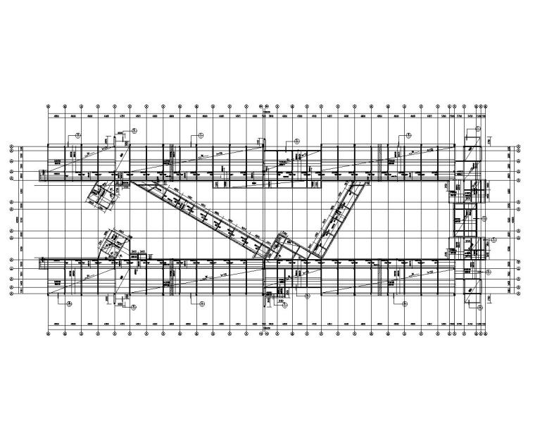 包豪斯设计学院CAD图资料下载-某职业学院教学楼框架结构施工图（CAD）