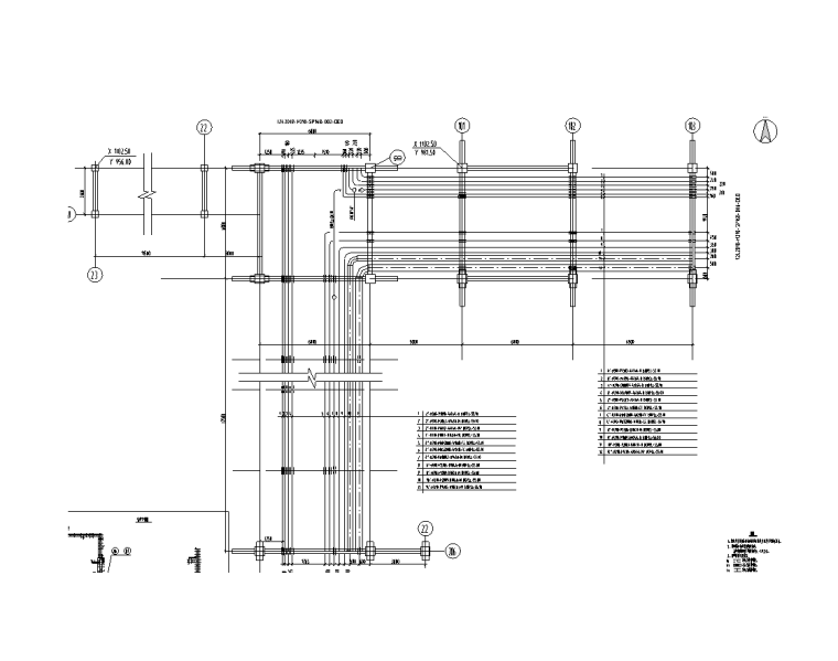 管网工程竣工图资料下载-湖北工业建筑管廊工程竣工图