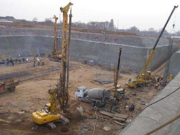 灌注桩排桩深基坑专项方案资料下载-基坑支护与钻孔灌注桩专项施工方案