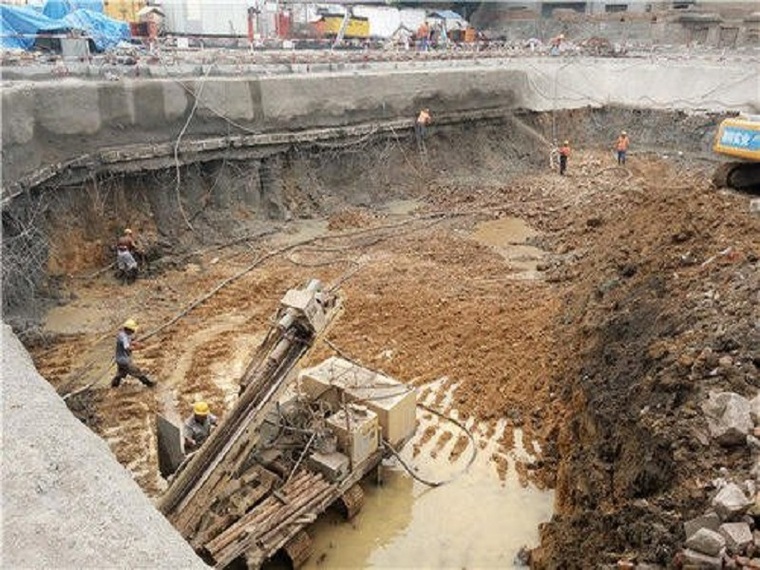 基坑降水与土方开挖资料下载-医院土方开挖基坑降水专项施工方案