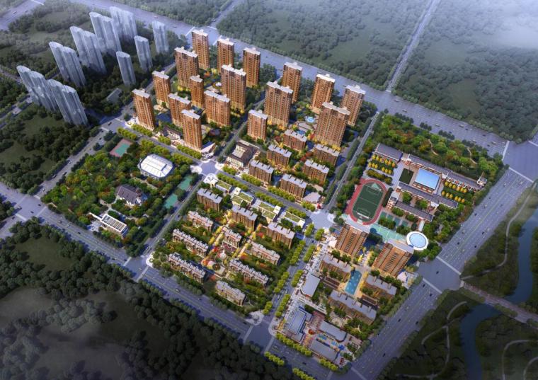 武汉厂房建筑方案设计资料下载-[湖北]武汉国际社区住宅建筑方案设计