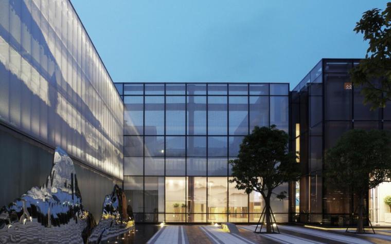 国际科创园建筑设计资料下载-知名企业横琴万向世界展示中心建筑设计