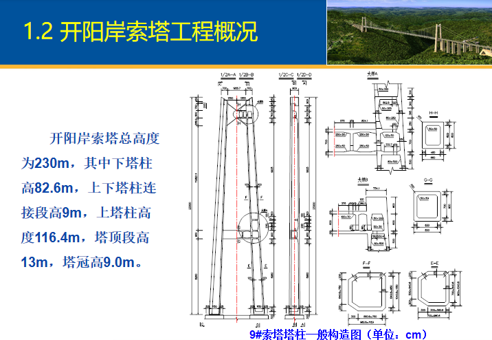 市政设计评审汇报资料下载-高速公路索塔施工技术方案评审汇报（PPT)