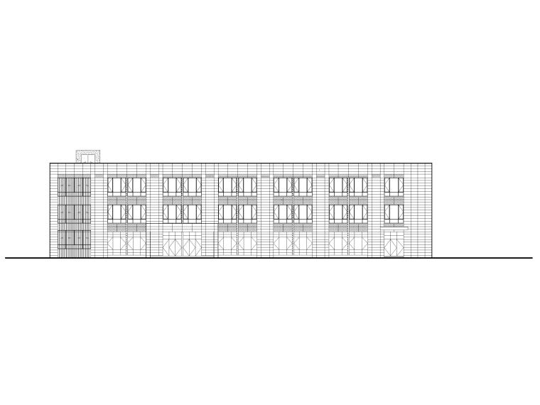 综合楼建筑图施工图资料下载-医疗中心3层传染科综合楼建筑施工图