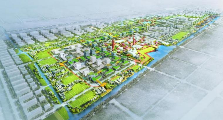 景观设计平面图抄绘资料下载-[浙江]杭州特色小镇景观设计方案