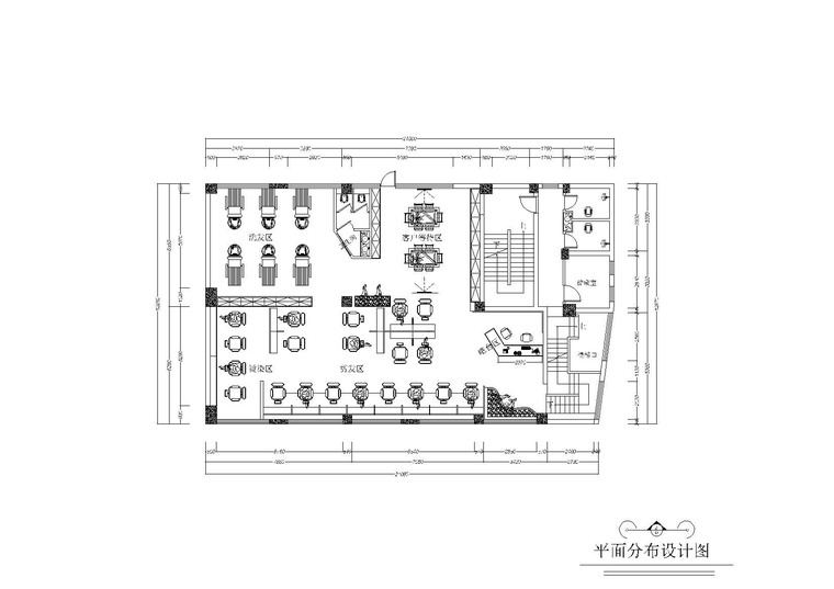 高端美发店设计文本资料下载-[浙江]杭州巴黎欧来雅美发店设计施工图