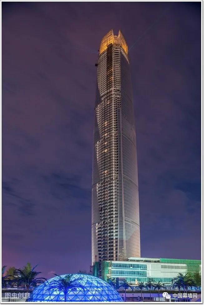 【第五名:武汉中信大厦,438米】