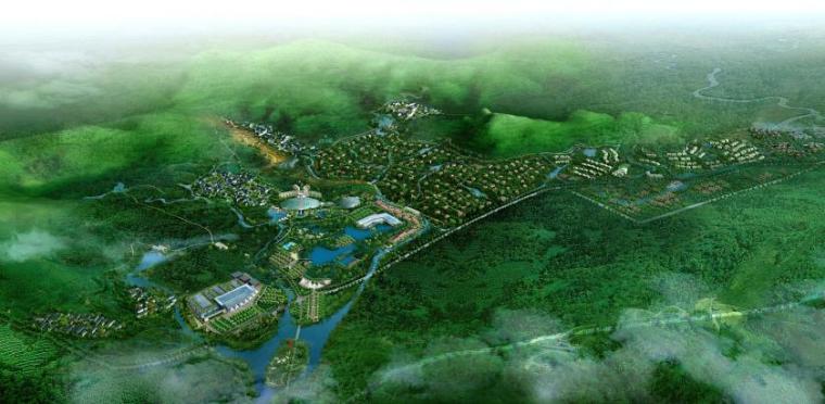 青岛金水河景观设计资料下载-[山东]青岛旅游度假区景观设计方案
