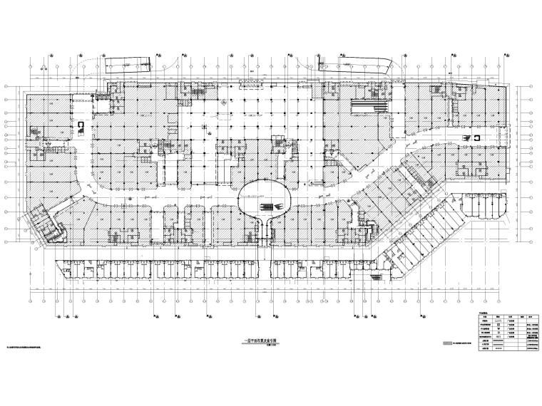 地下商场建筑图纸资料下载-​[四川]三层大型商场商业中心装修施工图