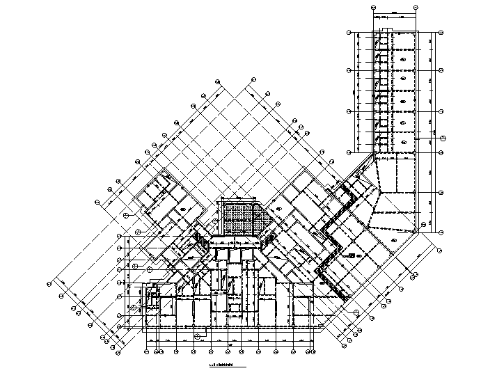 住宅楼承台地梁施工方案资料下载-[柳州]高层剪力墙结构住宅楼结构施工图