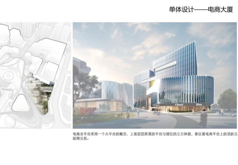 青岛海尔云谷家电工业园城市更新单元设计-电商大厦设计