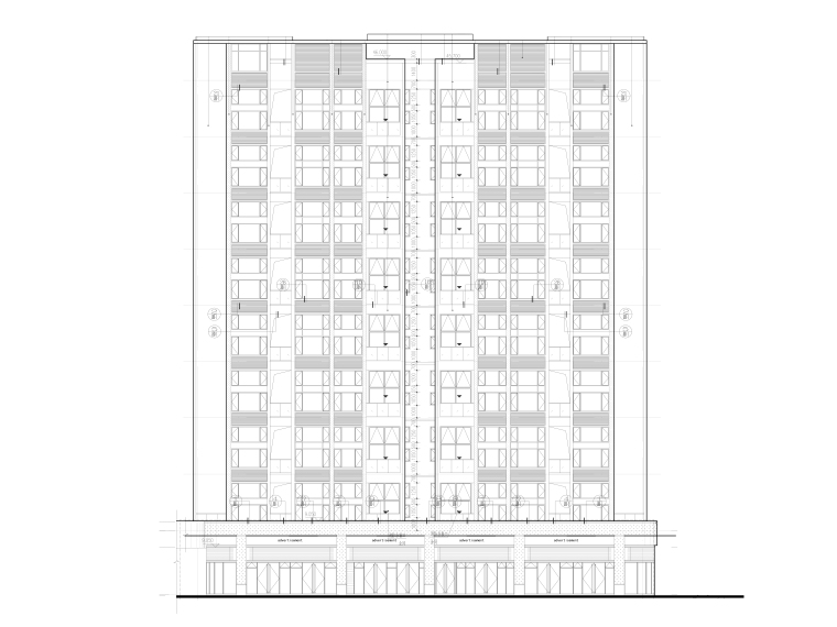 高层办公全套施工图资料下载-深圳高层人才公寓+商业办公全套施工图