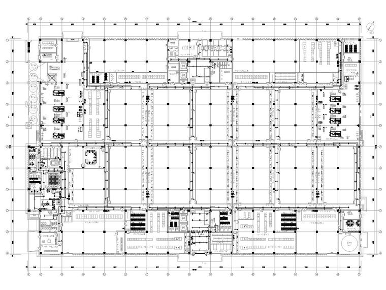 四层餐饮中心施工图资料下载-[北京]四层研发中心电气施工图