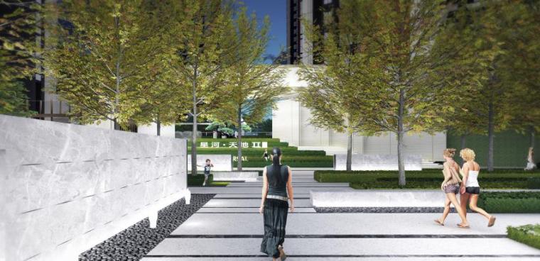 2020住宅设计理念资料下载-[广东]深圳现代风格住宅区景观设计方案