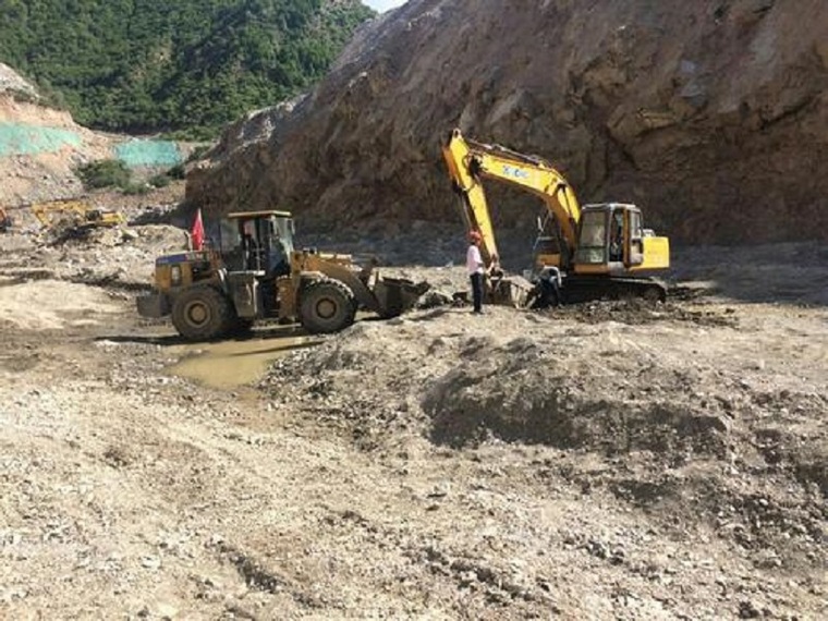 湖区土石方开挖施工方案资料下载-大坝坝基土石方开挖施工方案