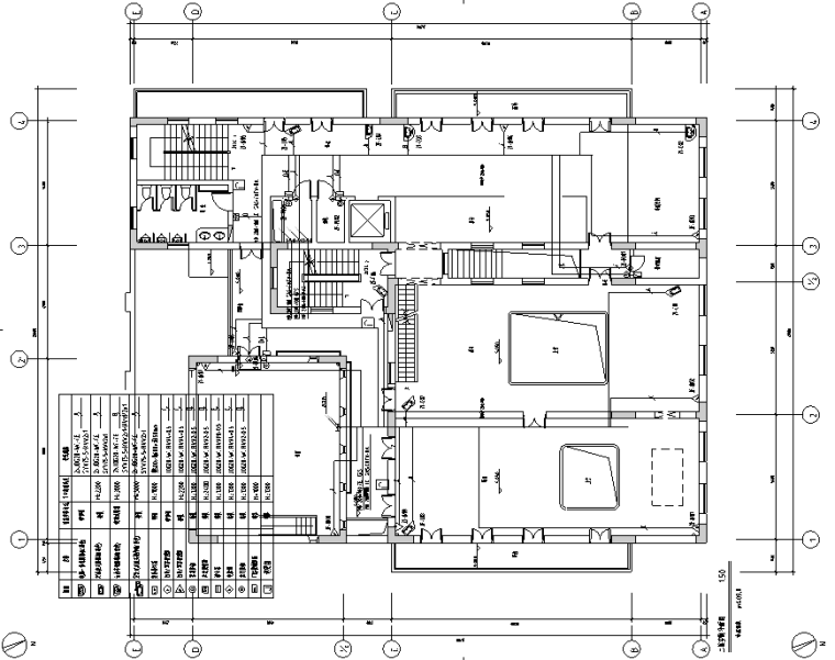 陕西展馆施工图资料下载-上海某展览馆弱电深化设计施工图