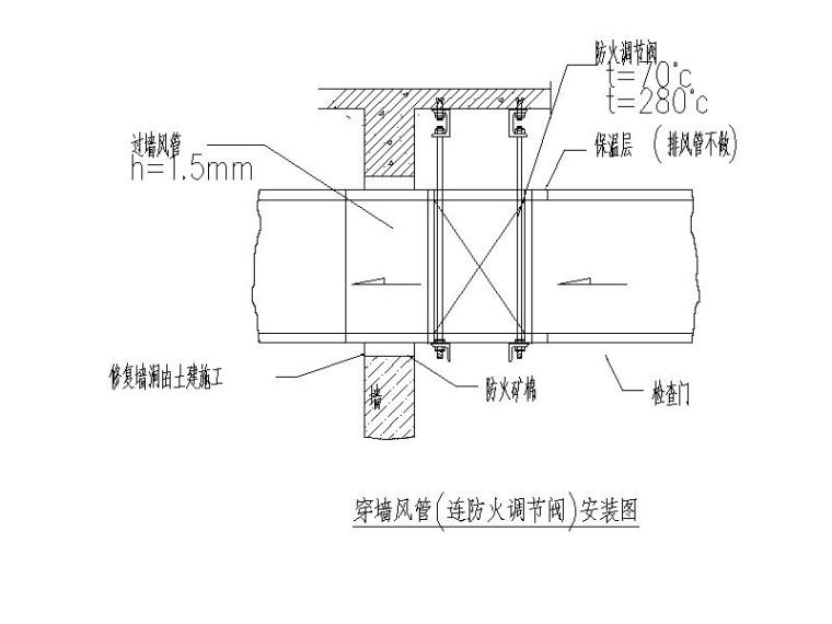 空调通风口大样图cad资料下载-暖通空调安装大样图CAD 