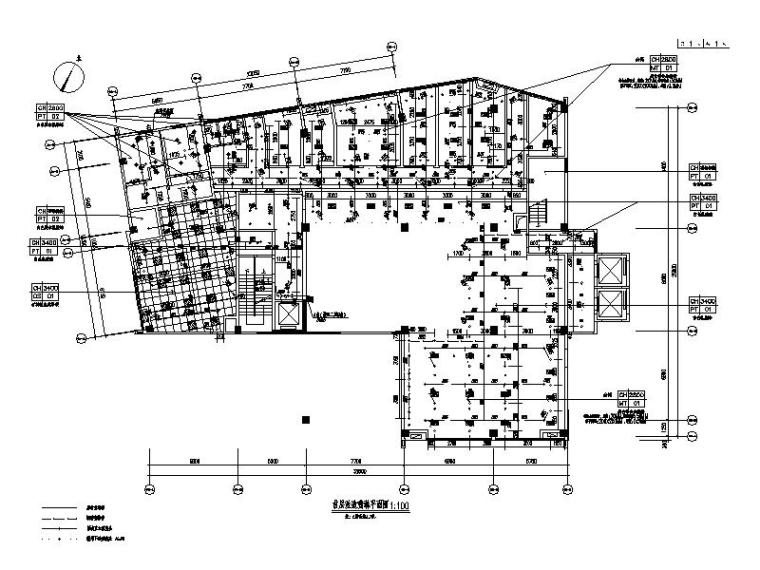 社区文体活动中心建筑图资料下载-党群文体活动服务中心图纸给排水