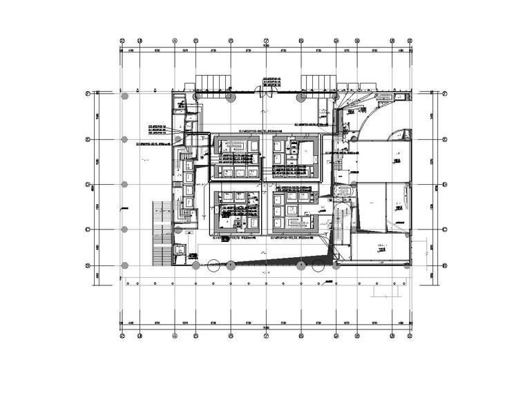 2019小区智能化图纸资料下载-[广东]塔楼地下室弱电智能化图纸（2019）