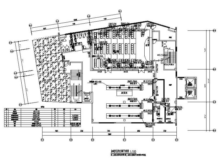 3层商业服务中心资料下载-六层服务中心多联机空调系统图
