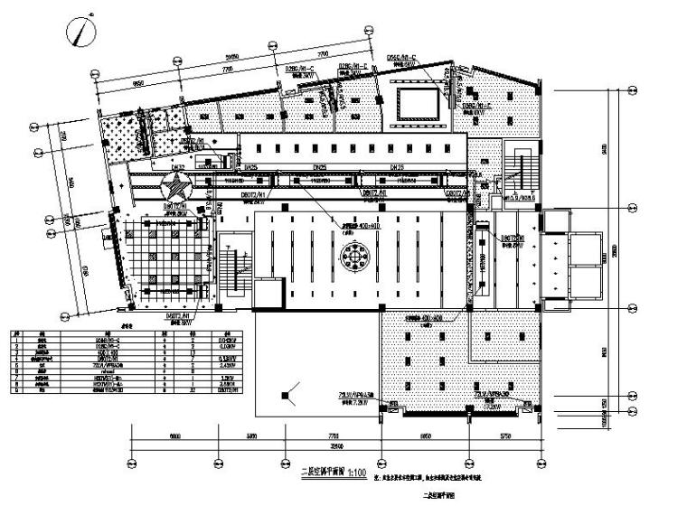 社区文体活动中心建筑图资料下载-[广州]党群文体活动服务中心暖通施工图纸