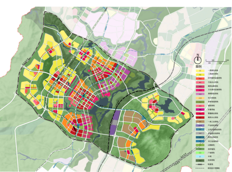 嵩明滇中新区规划图图片