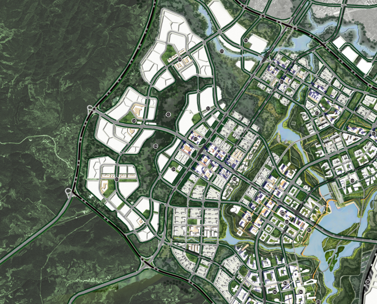 [云南]滇中新区国际科技创新城规划中标方案-9-总体城市设计