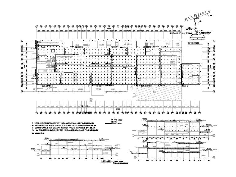 钢结构厂房42米跨施工图资料下载-多层丙类厂房电气施工图（2020）