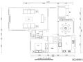 [河北]三层二居室别墅样板间装修设计施工图