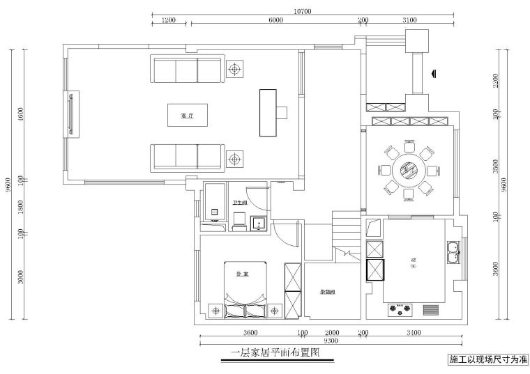 河北农村自建二层别墅资料下载-[河北]三层二居室别墅样板间装修设计施工图