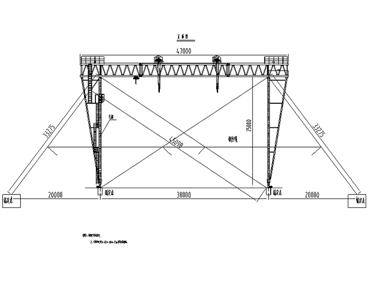 [浙江]分离式桥梁龙门吊安拆施工方案