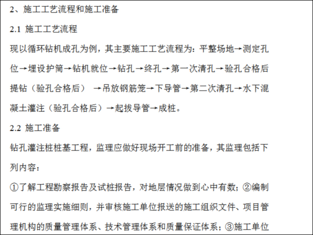 绿化工程监理质量要点资料下载-钻孔灌注桩工程监理质量控制要点