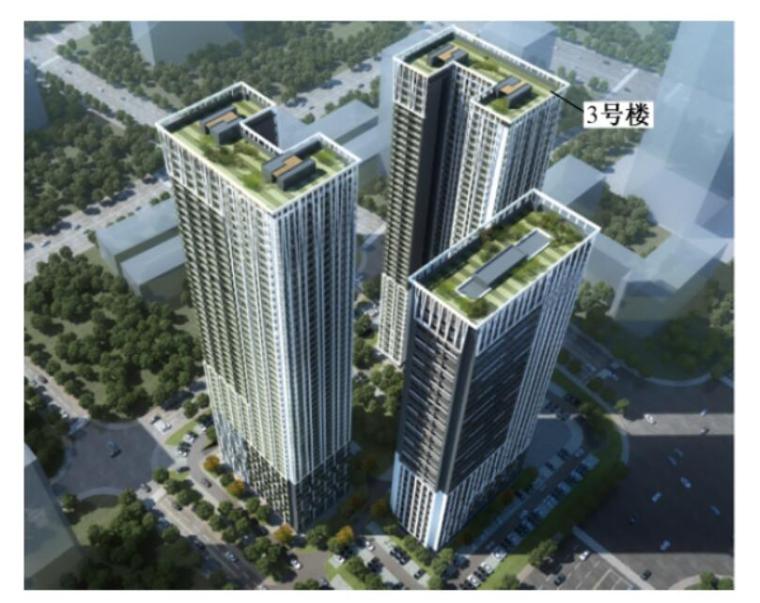 福州冠亚广场工程资料下载-福州知名地产派广场3号楼结构设计2020