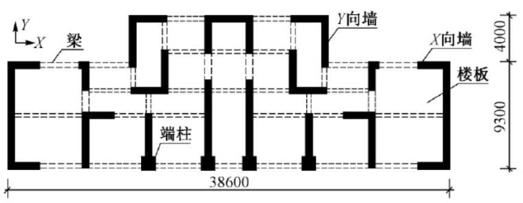 剪力墙结构的计算模型资料下载-一向少墙高层剪力墙结构抗震设计计算方法