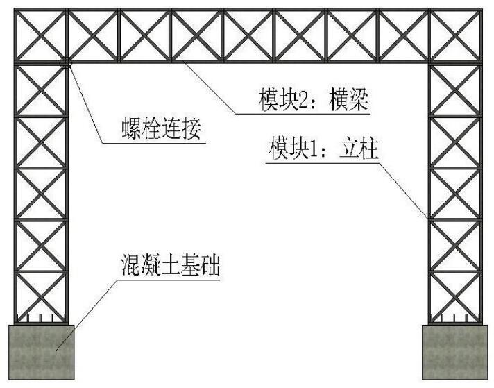 5层商业办公楼资料下载-超高层框筒商业办公楼临设施工方案