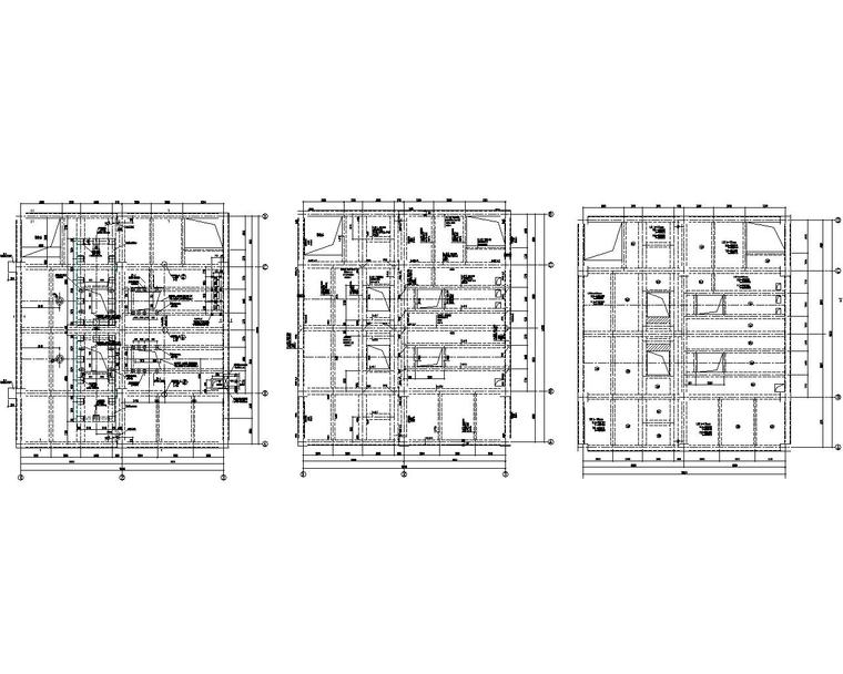 cad新建墙体尺寸图资料下载-大型新建煤储运装置结构工程施工图（CAD）