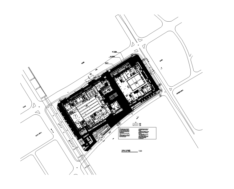 圣罗兰装修施工图资料下载-13万平艺术管机电智能施工图2019（含计算书