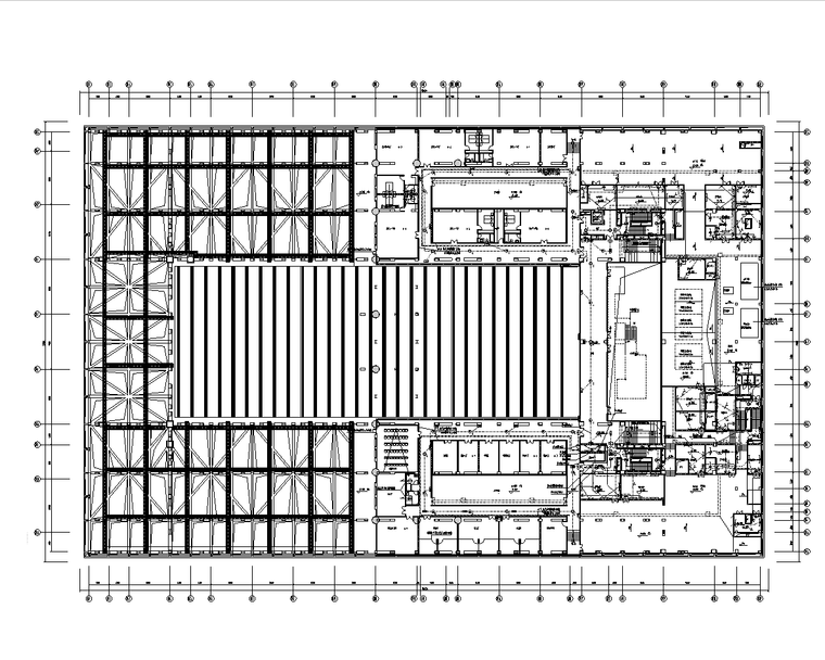 13万平艺术管机电智能施工图2019（含计算书-六层照明平面图