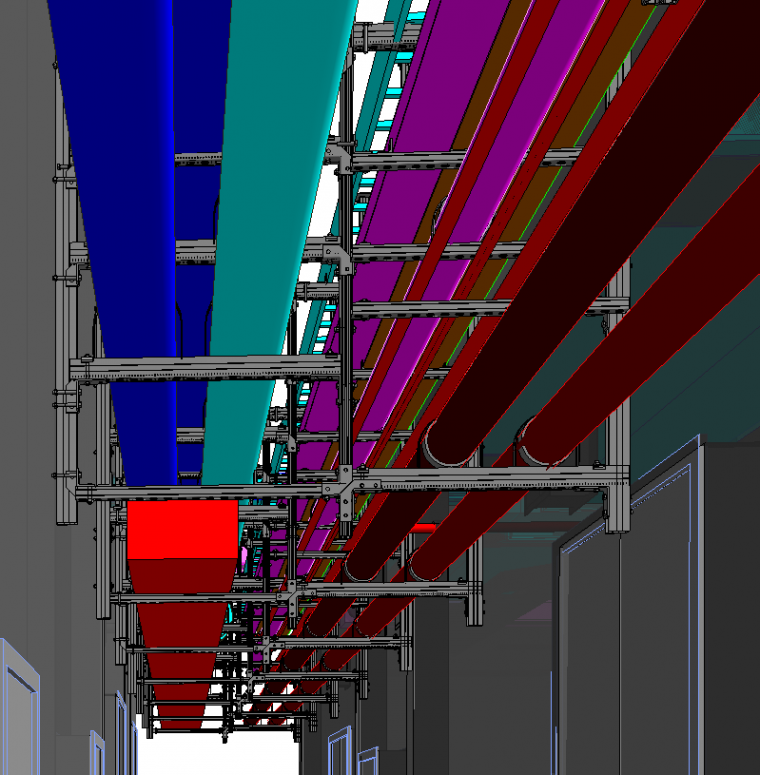 综合管线设计-三维