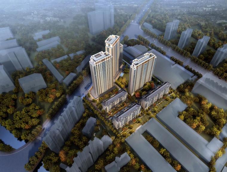 市政地块规划方案资料下载-[上海]虹口自持商业+住宅建筑方案设计