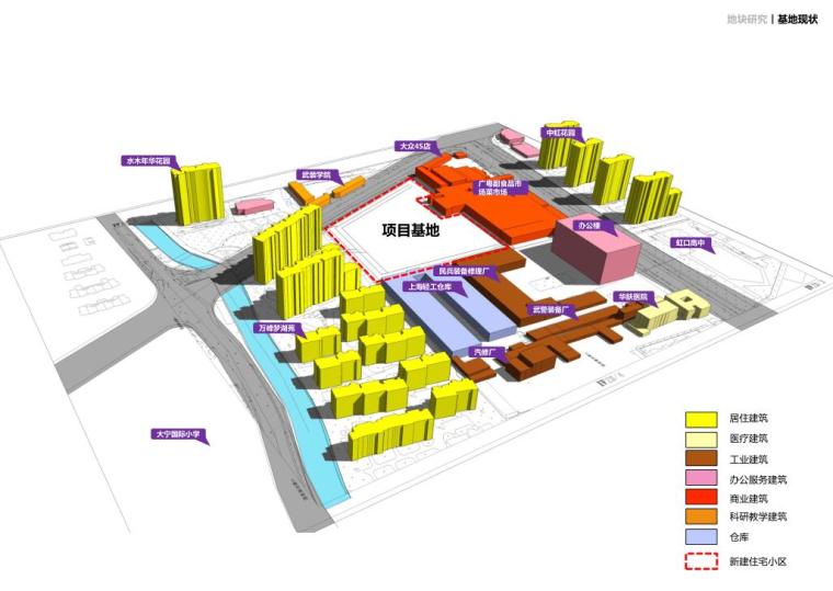 [上海]虹口自持商业+住宅建筑方案设计-基地现状