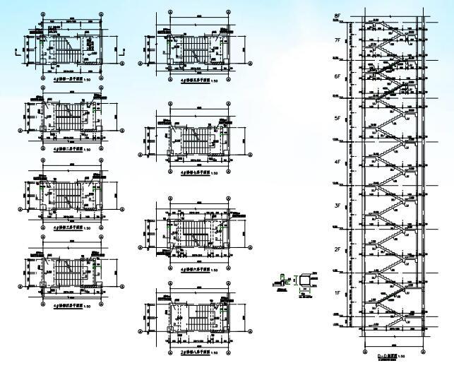 楼梯模板施工技术交底资料下载-[QC成果]凹槽式楼梯模板施工技术研究