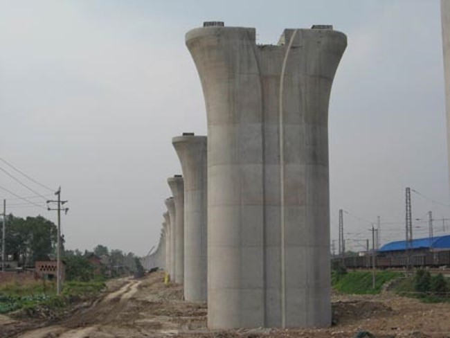 基础工程分类及构造资料下载-桥梁工程之墩台和基础的分类与构造
