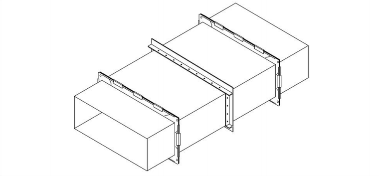 10 大截面风管角钢外框加固