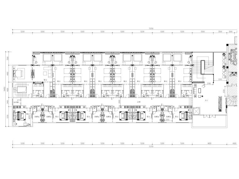 2020室内设计施工图资料下载-[广州]从化温泉宾馆湖滨大楼室内设计施工图
