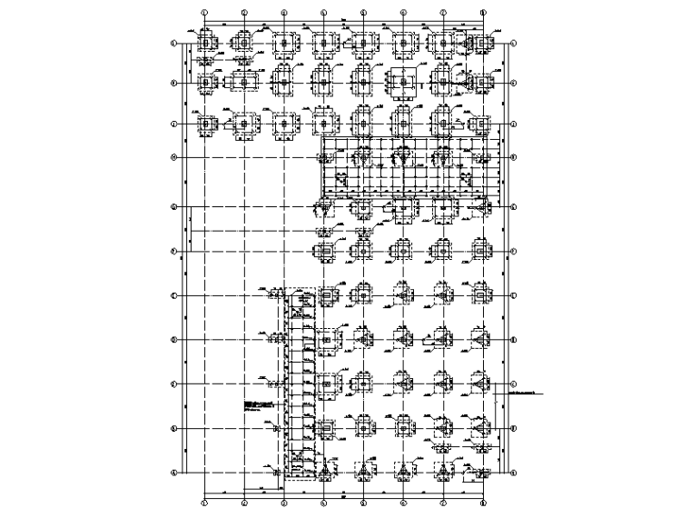 钢结构垃圾站施工图资料下载-[广东]多层医院行政后勤楼框架结构施工图