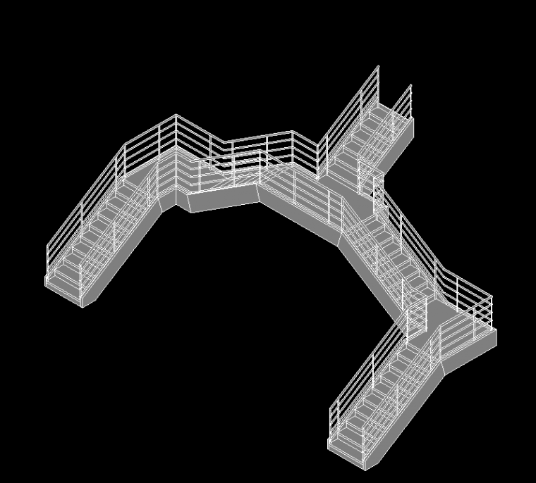 [分享]revit中y型楼梯的绘制