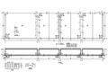 四联大型水池混凝土结构施工图（CAD）